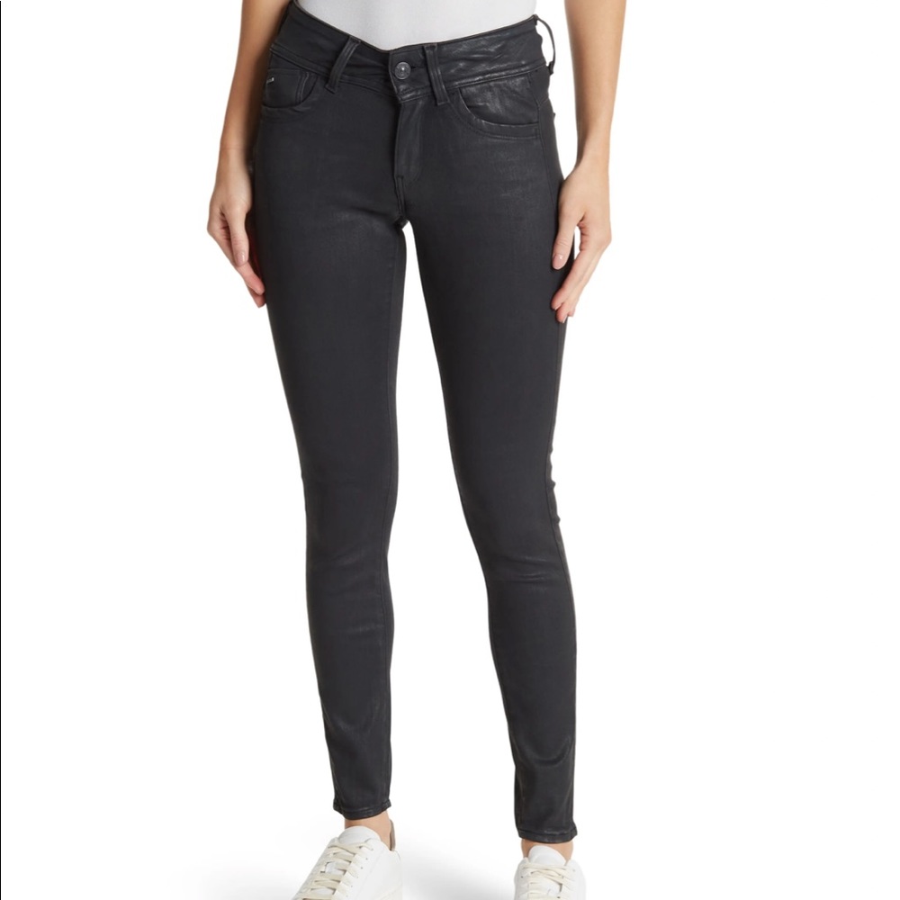 Lynn Mid Rise Super Skinny Jeans G-STAR RAW